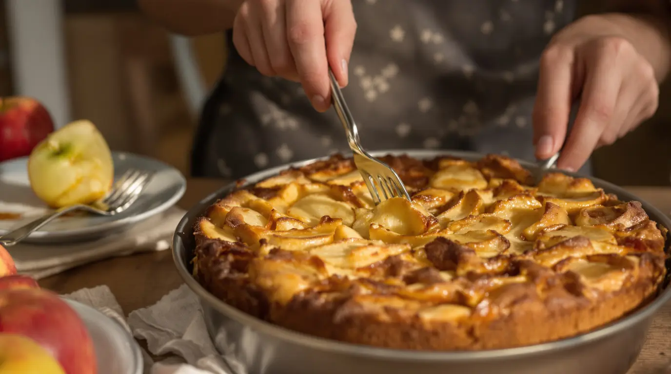 Gâteau pommes-yaourt ultra moelleux : la recette de ma grand-mère que j’adore dès la première bouchée Gâteau pommes-yaourt ultra moelleux : la recette de ma grand-mère que j’adore dès la première bouchée