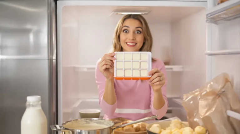 « Je congèle mon lait en glaçons depuis un mois » : le réflexe qui a transformé ma façon de cuisiner