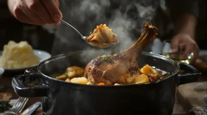 Le gigot à la cuillère d’Alain Ducasse : la recette simplissime du chef pour une viande si fondante