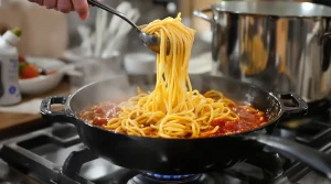 Cette eau trouble que vous jetez après les pâtes est en réalité un concentré de chimie pure