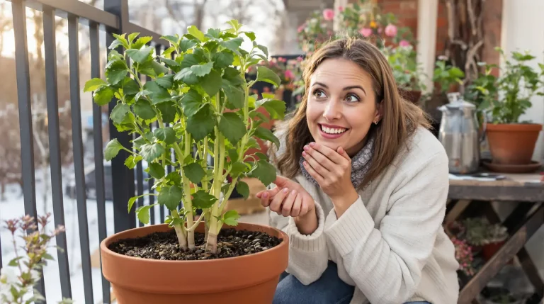 Cette plante remplace les cubes de bouillon et se cultive en pot à cette période précise