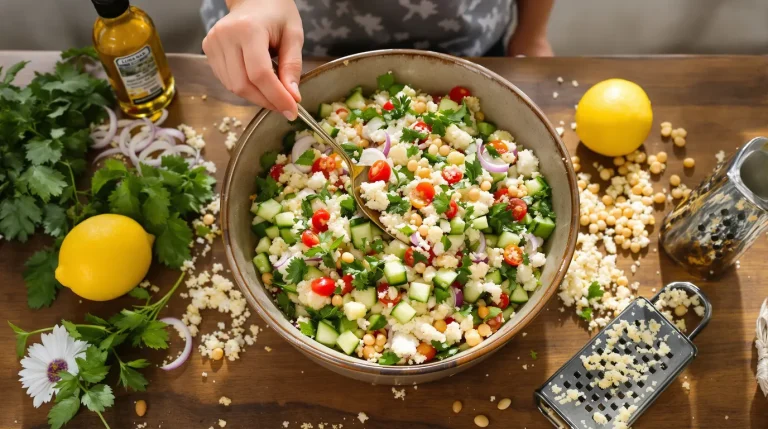 « Je détestais ce légume blanc » : râpé cru, il a remplacé tous mes taboulés de printemps