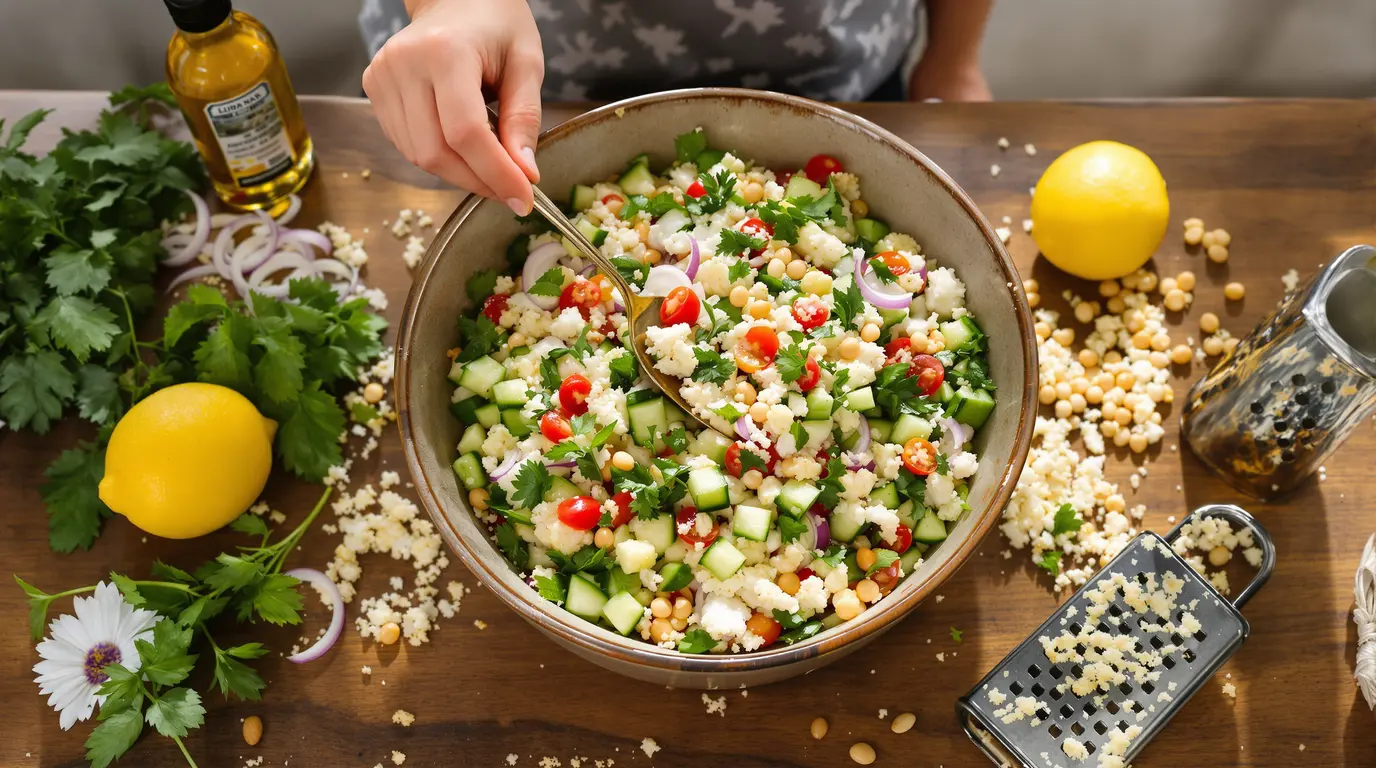 « Je détestais ce légume blanc » : râpé cru, il a remplacé tous mes taboulés de printemps « Je détestais ce légume blanc » : râpé cru, il a remplacé tous mes taboulés de printemps