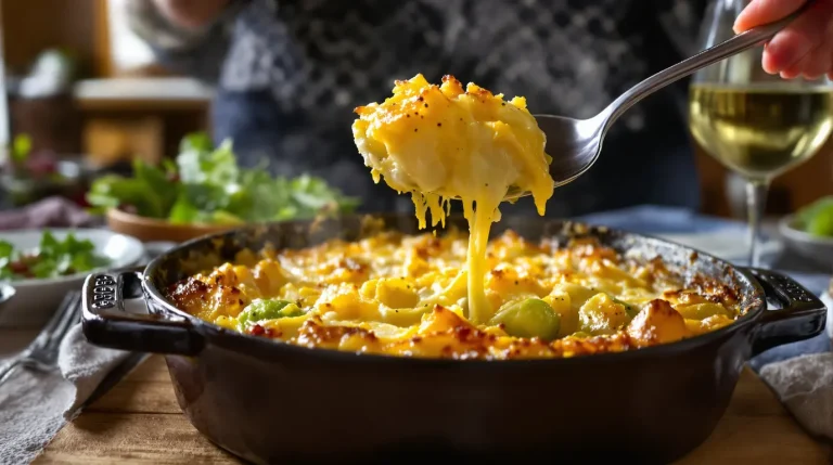 « Je le prépare chaque dimanche d’hiver » : mon gratin patates-choux de Bruxelles a conquis ma famille